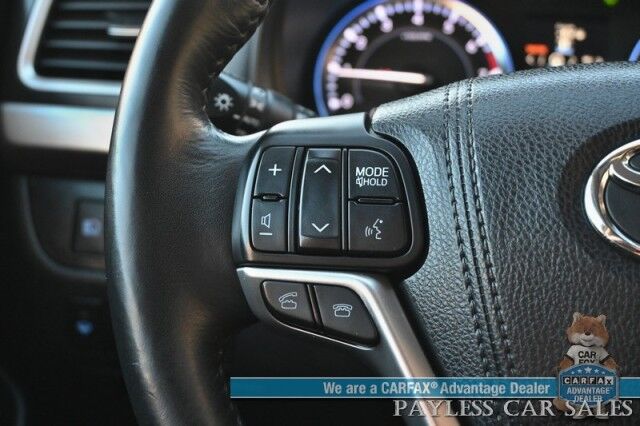 2015 Toyota Highlander Limited Platinum / AWD / Heated & Cooled Leather Seats / Heated Steering Wheel / JBL Speakers / Navigation / Sunroof / Adaptive Cruise / Lane Departure & Blind Spot / Rear Captain Chairs / 3rd Row / Seats 7 / Tow Pkg Anchorage AK