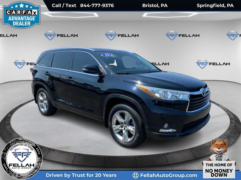 2015 Toyota Highlander Limited Platinum Bristol  PA