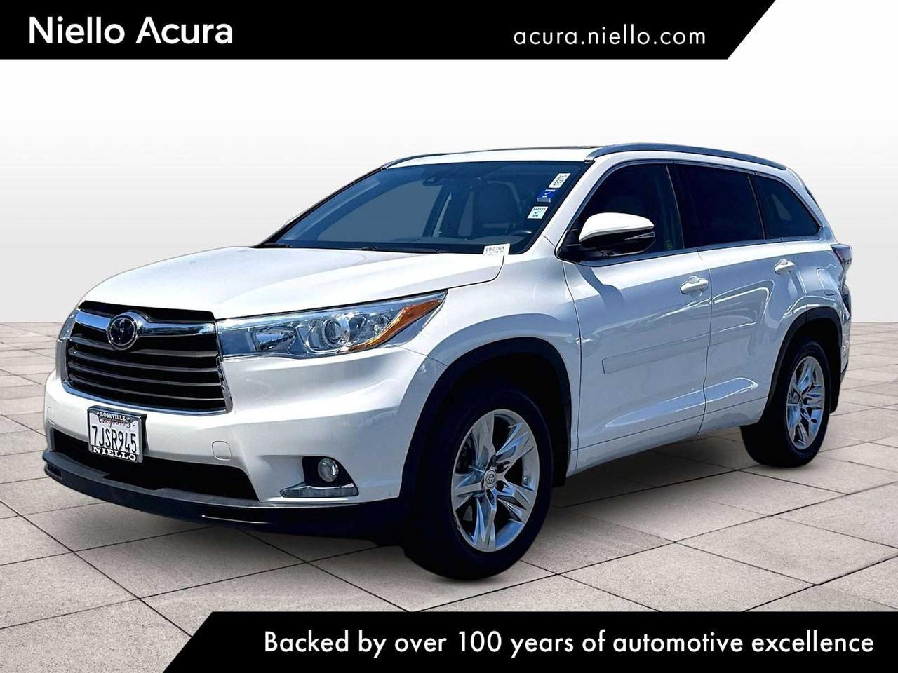 2015 Toyota Highlander Limited Platinum