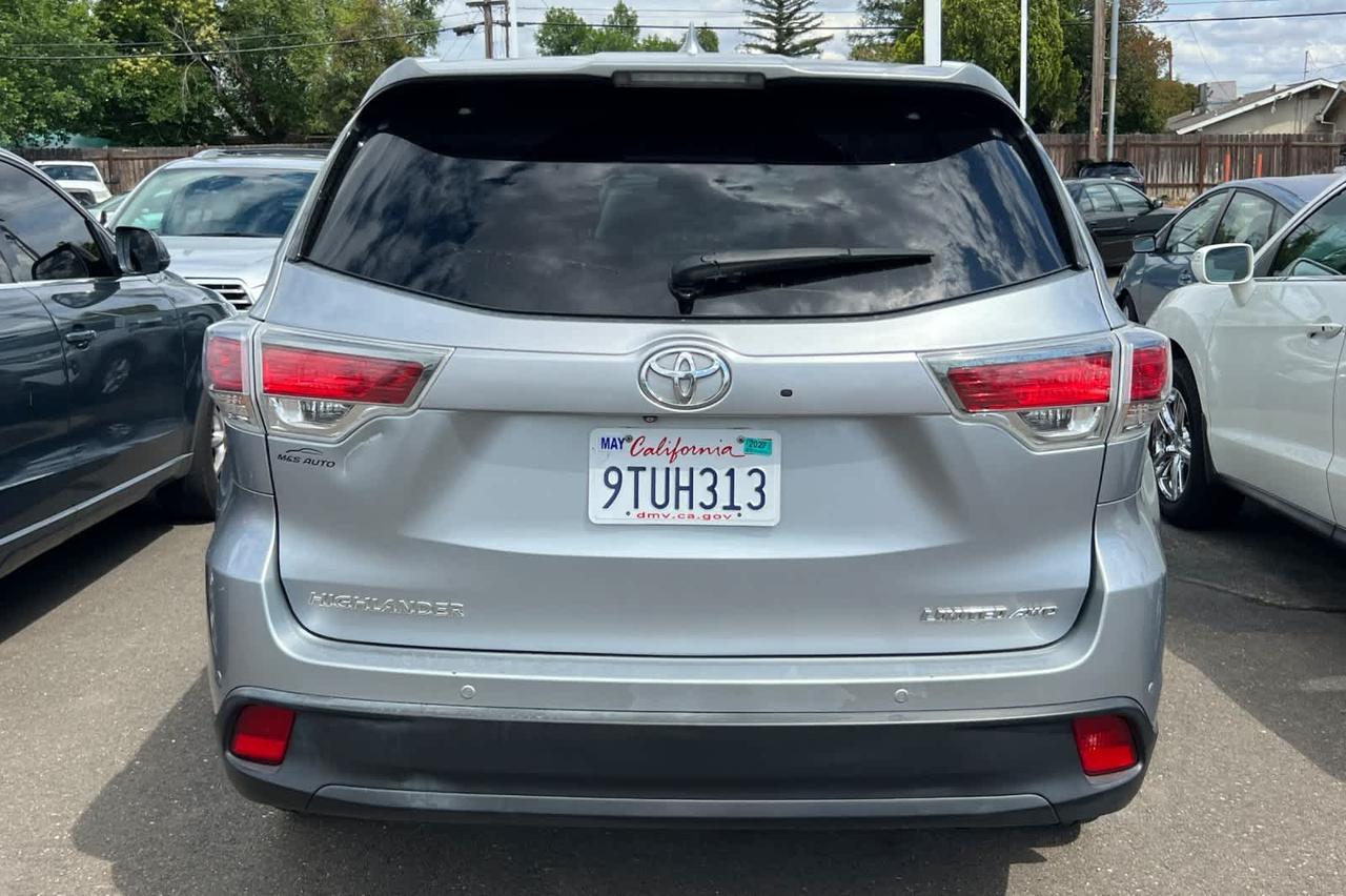 2015 Toyota Highlander Limited Roseville CA
