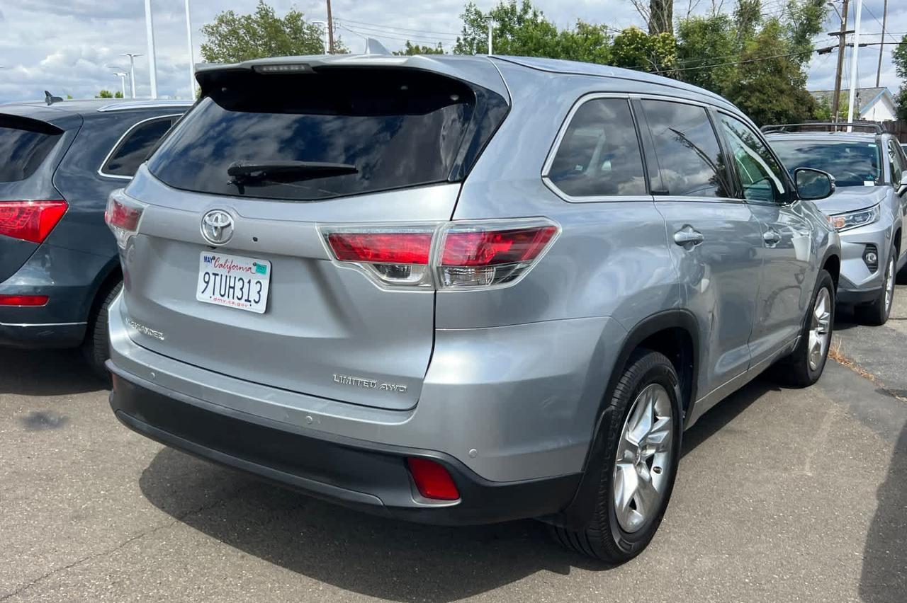 2015 Toyota Highlander Limited Roseville CA