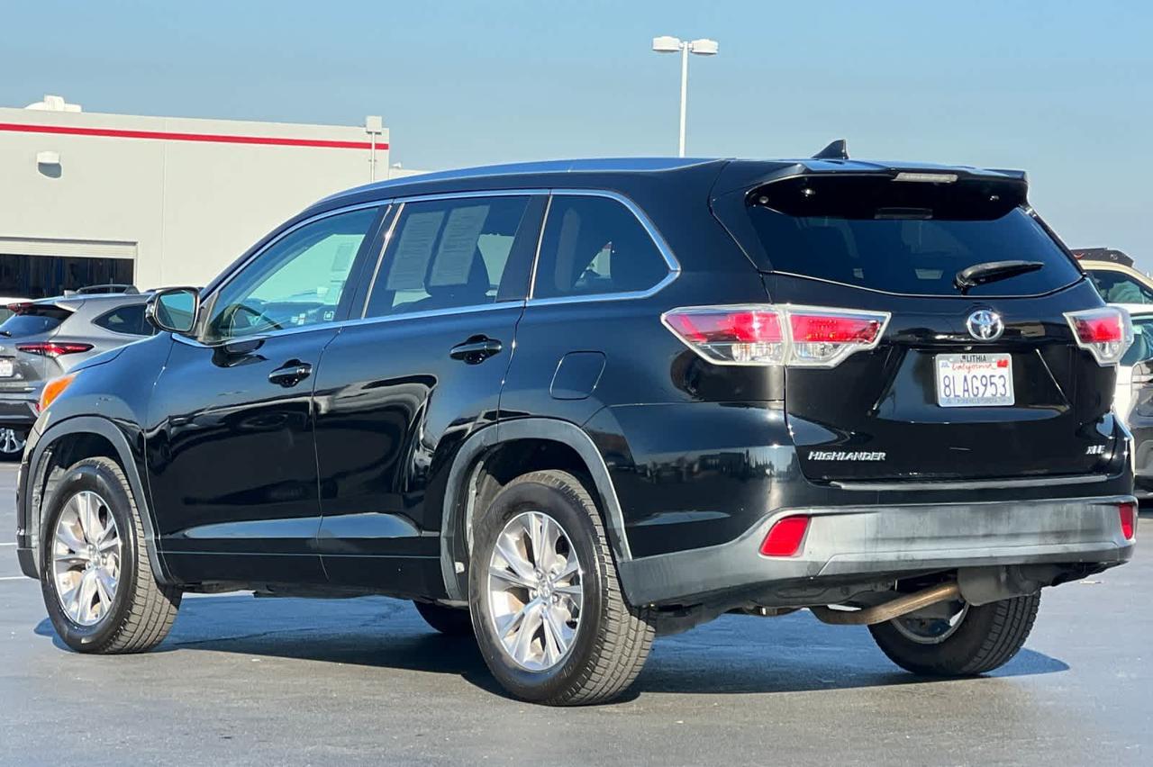 2015 Toyota Highlander XLE Roseville CA