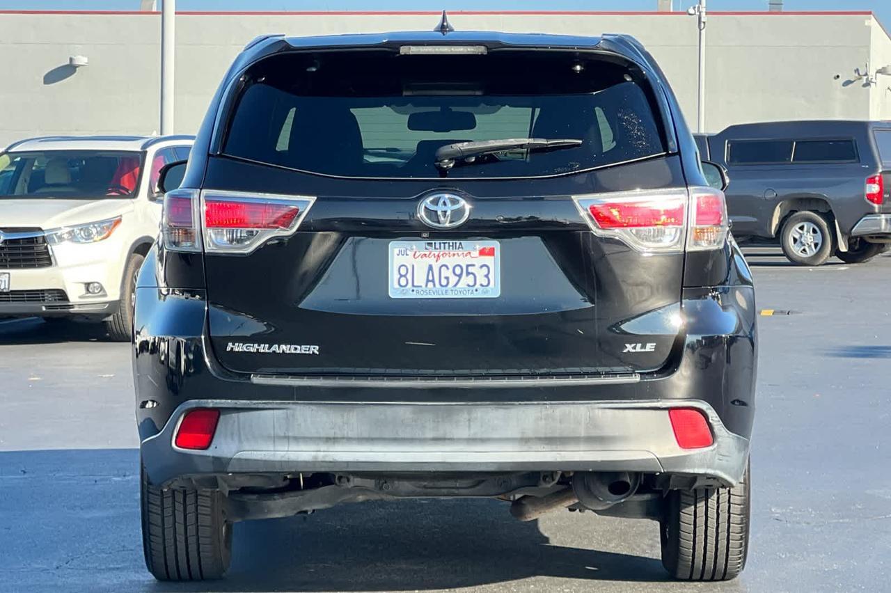2015 Toyota Highlander XLE Roseville CA