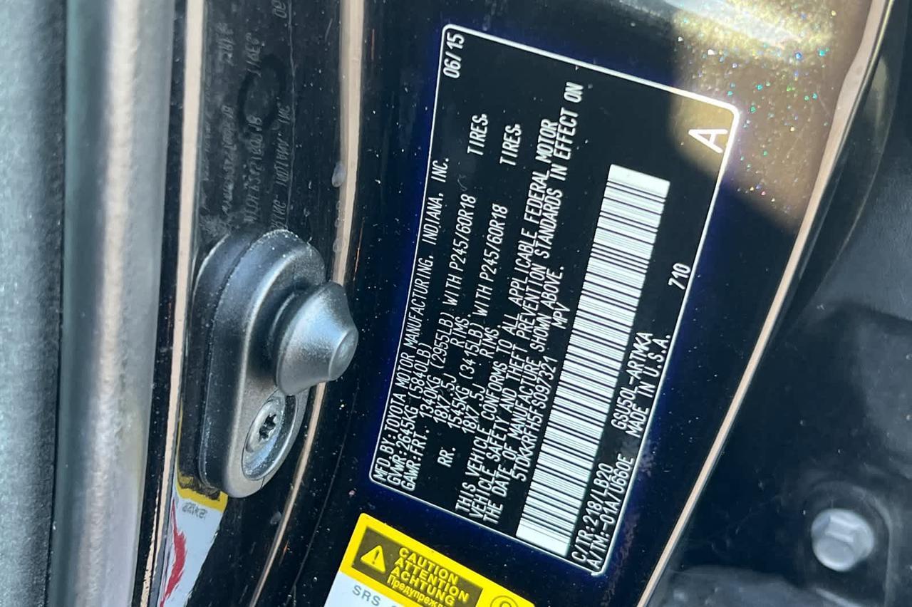 2015 Toyota Highlander XLE Roseville CA