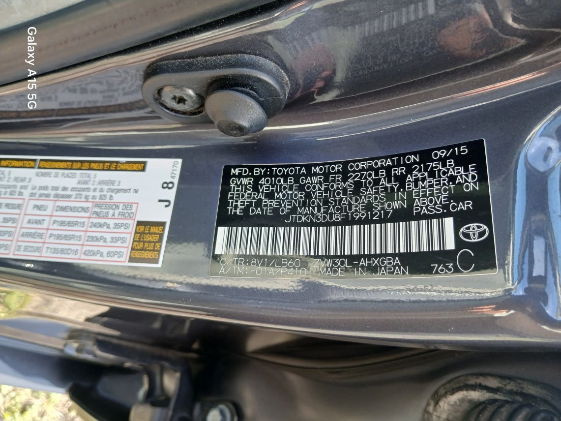 2015 Toyota Prius Four Hatchback 4D Maitland FL