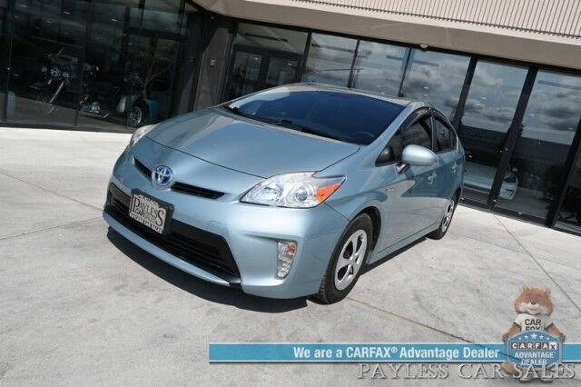 2015 Toyota Prius Four / Power & Heated Leather Seats / Power Mirrors, Windows & Locks / JBL Speakers / Navigation / Bluetooth / Back Up Camera / Cruise Control / Keyless Entry & Start / Aluminum Wheels / 51 MPG Anchorage AK