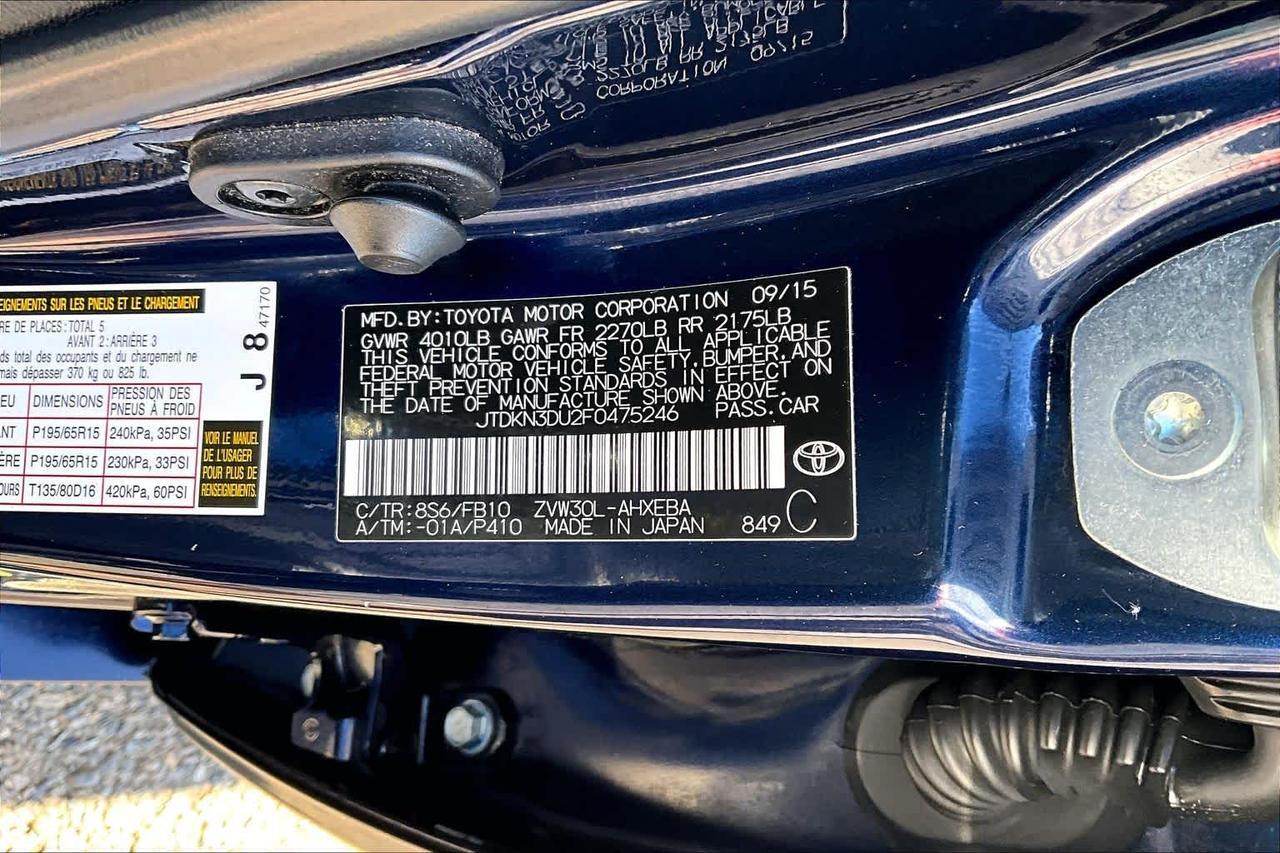 2015 Toyota Prius Two Folsom CA