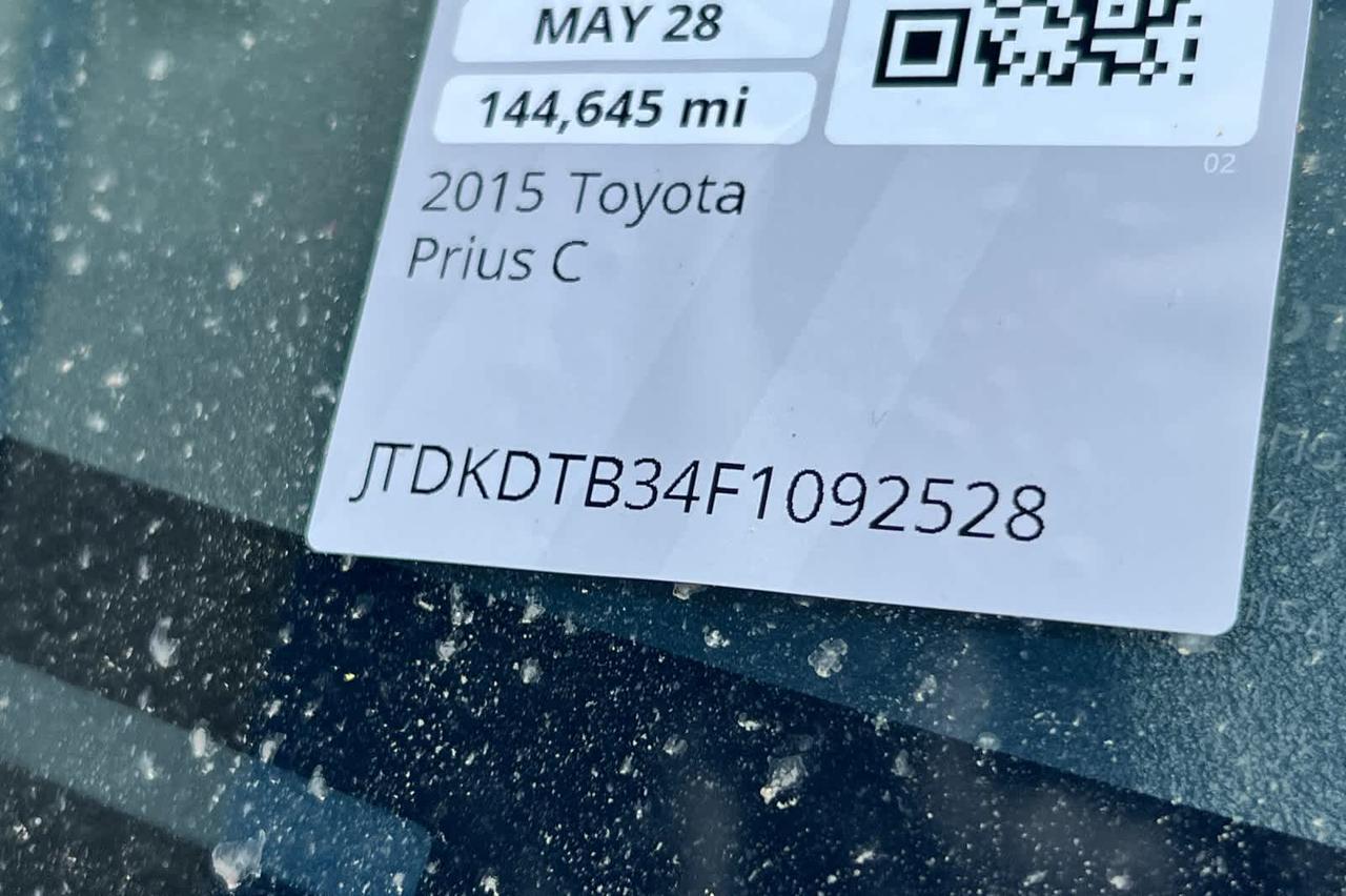 2015 Toyota Prius c Two Roseville CA