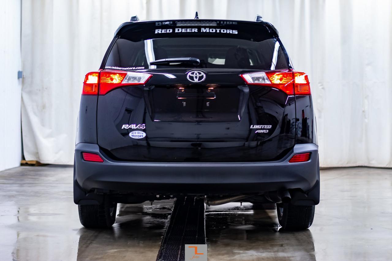 2015 Toyota RAV4 AWD Limited Leather Roof Nav BCam Red Deer AB