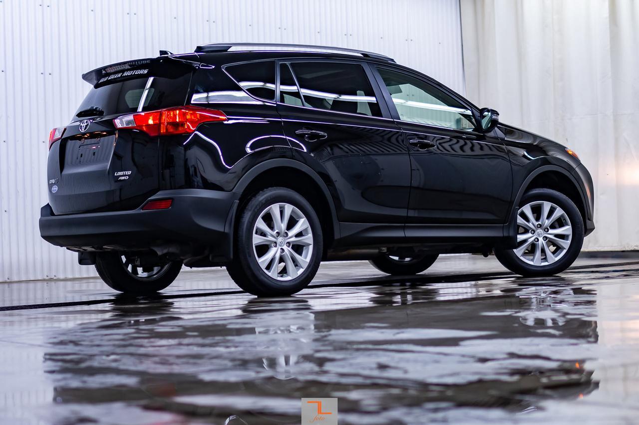 2015 Toyota RAV4 AWD Limited Leather Roof Nav BCam Red Deer AB