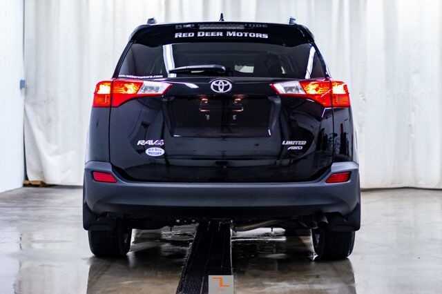 2015 Toyota RAV4 AWD Limited Leather Roof Nav BCam Red Deer AB
