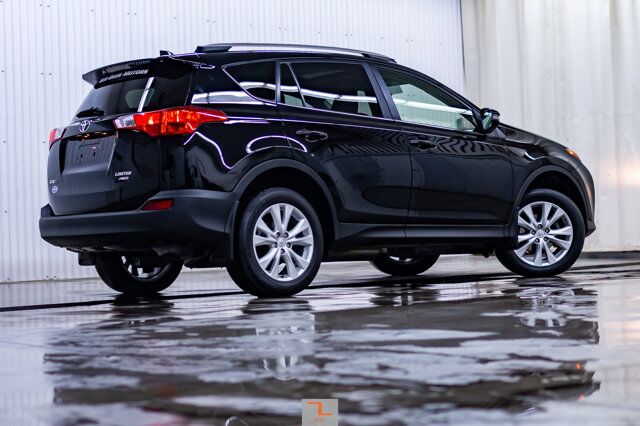 2015 Toyota RAV4 AWD Limited Leather Roof Nav BCam Red Deer AB