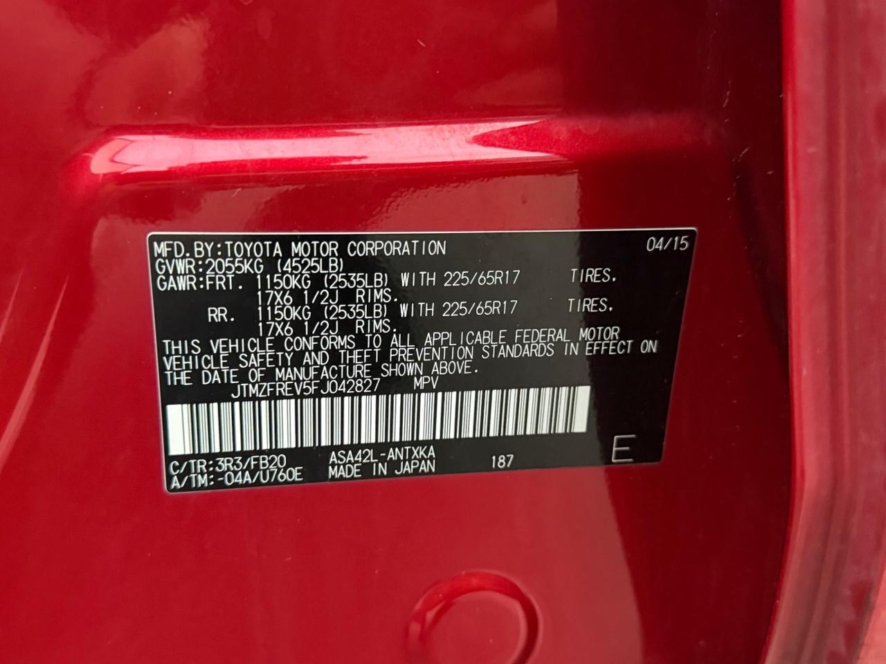 2015 Toyota RAV4 LE Austin TX