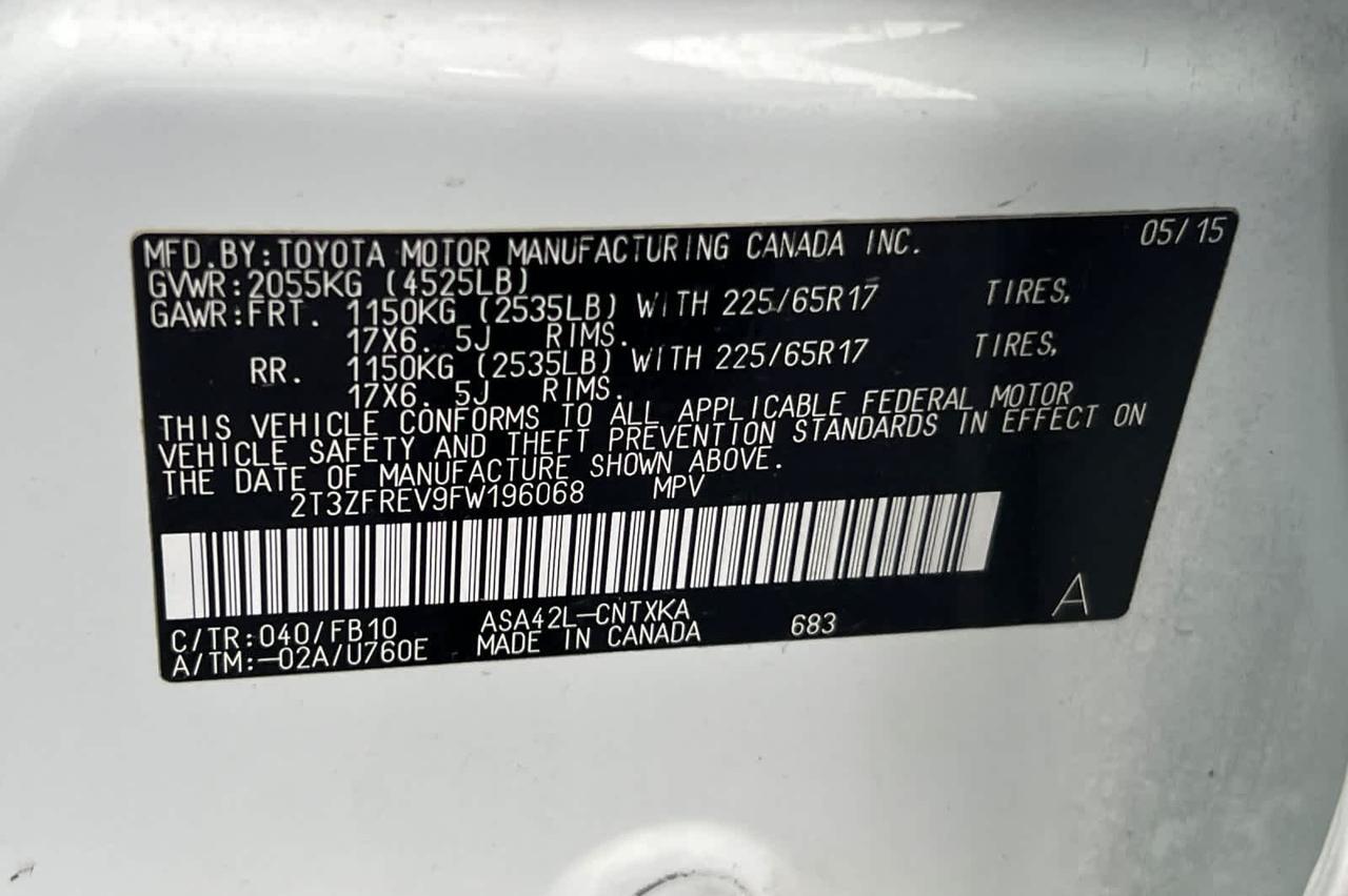 2015 Toyota RAV4 LE Roseville CA