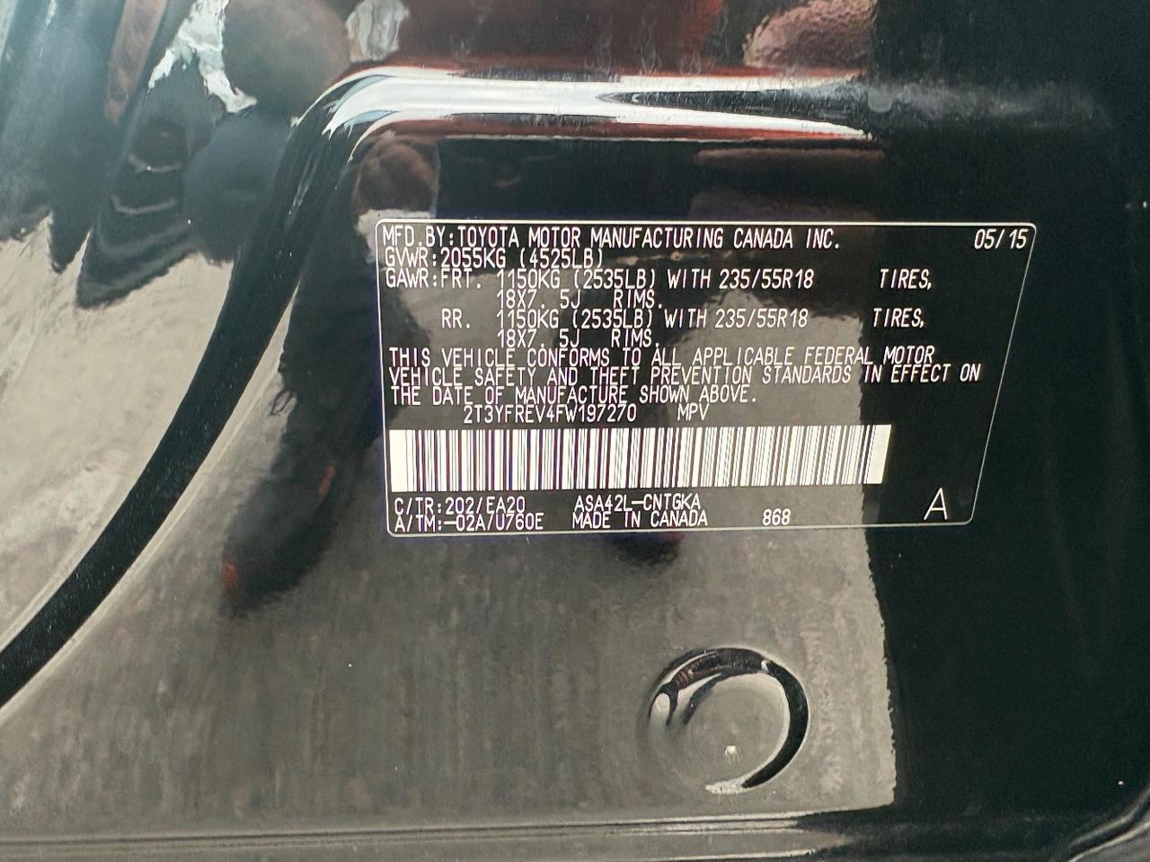 2015 Toyota RAV4 Limited Austin TX