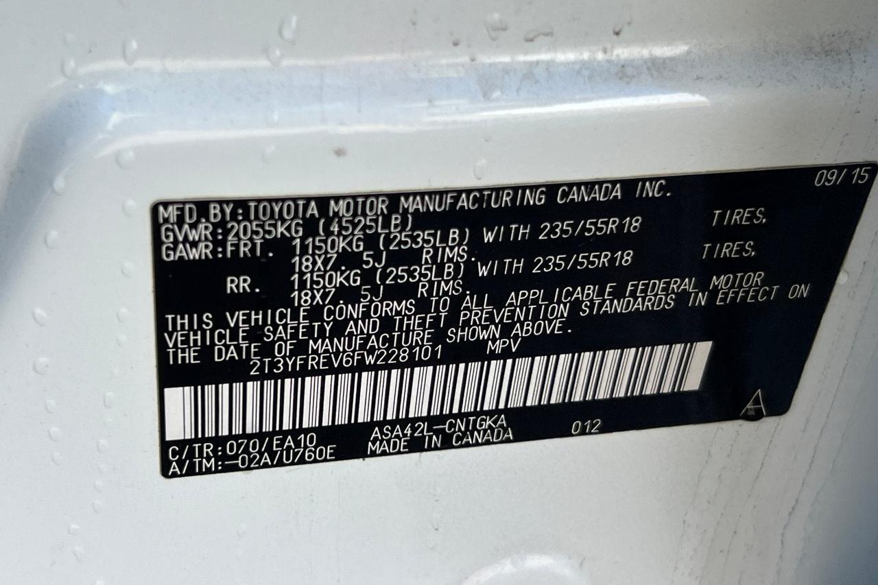 2015 Toyota RAV4 Limited Roseville CA