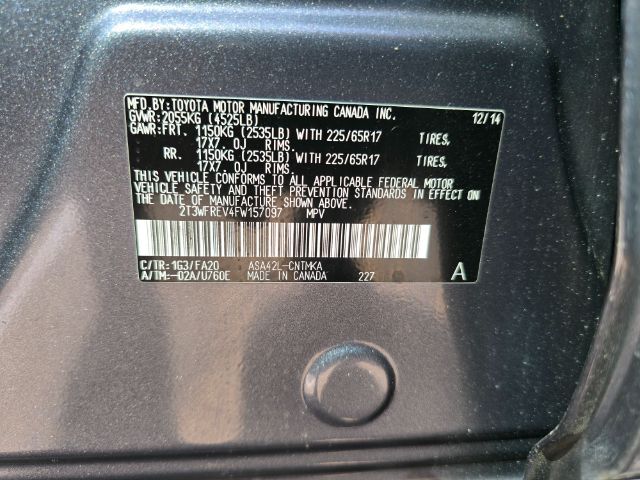 2015 Toyota RAV4 XLE San Antonio TX