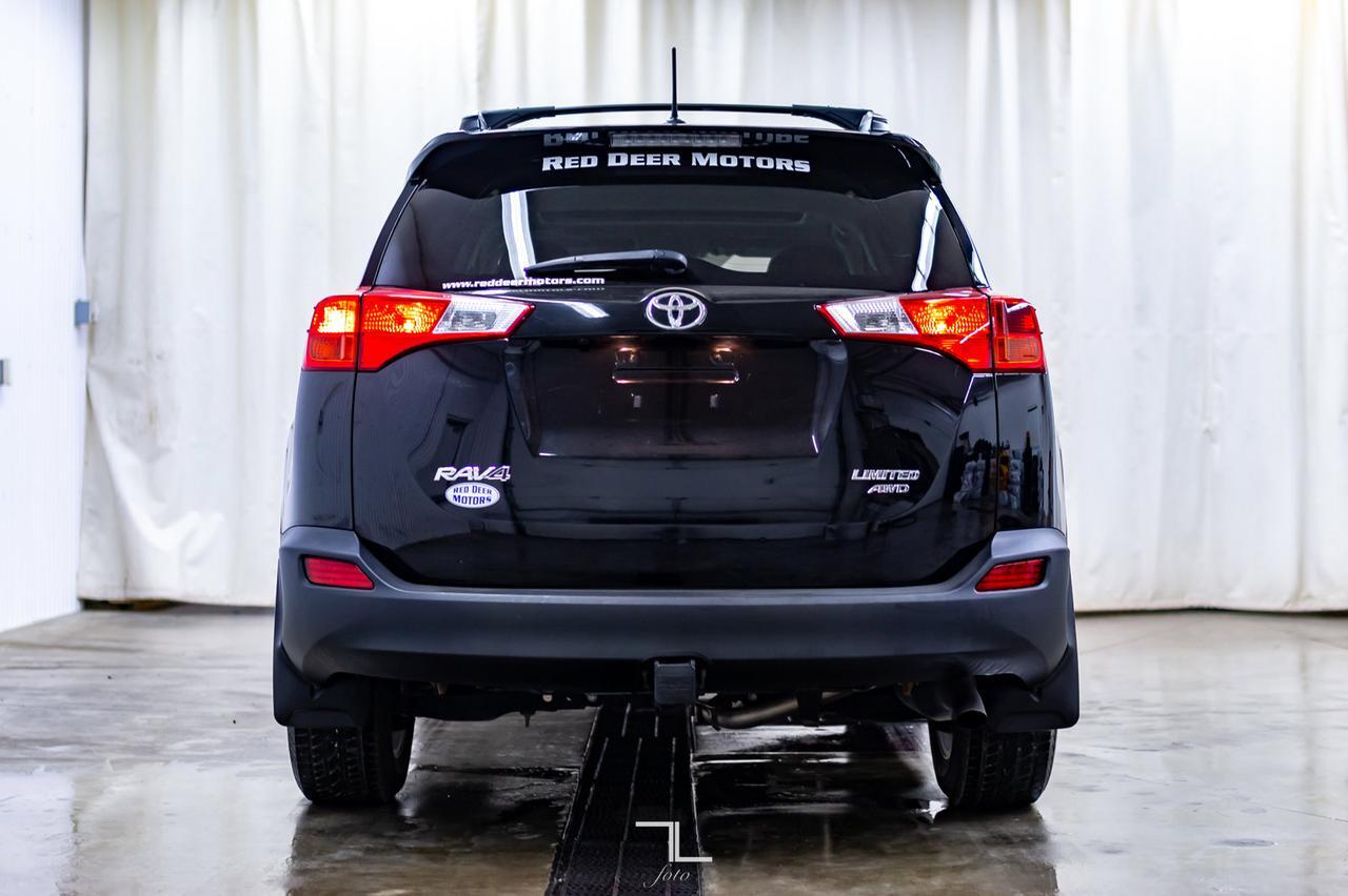 2015 Toyota Rav4 AWD Limited Leather Roof Nav BCam Red Deer AB