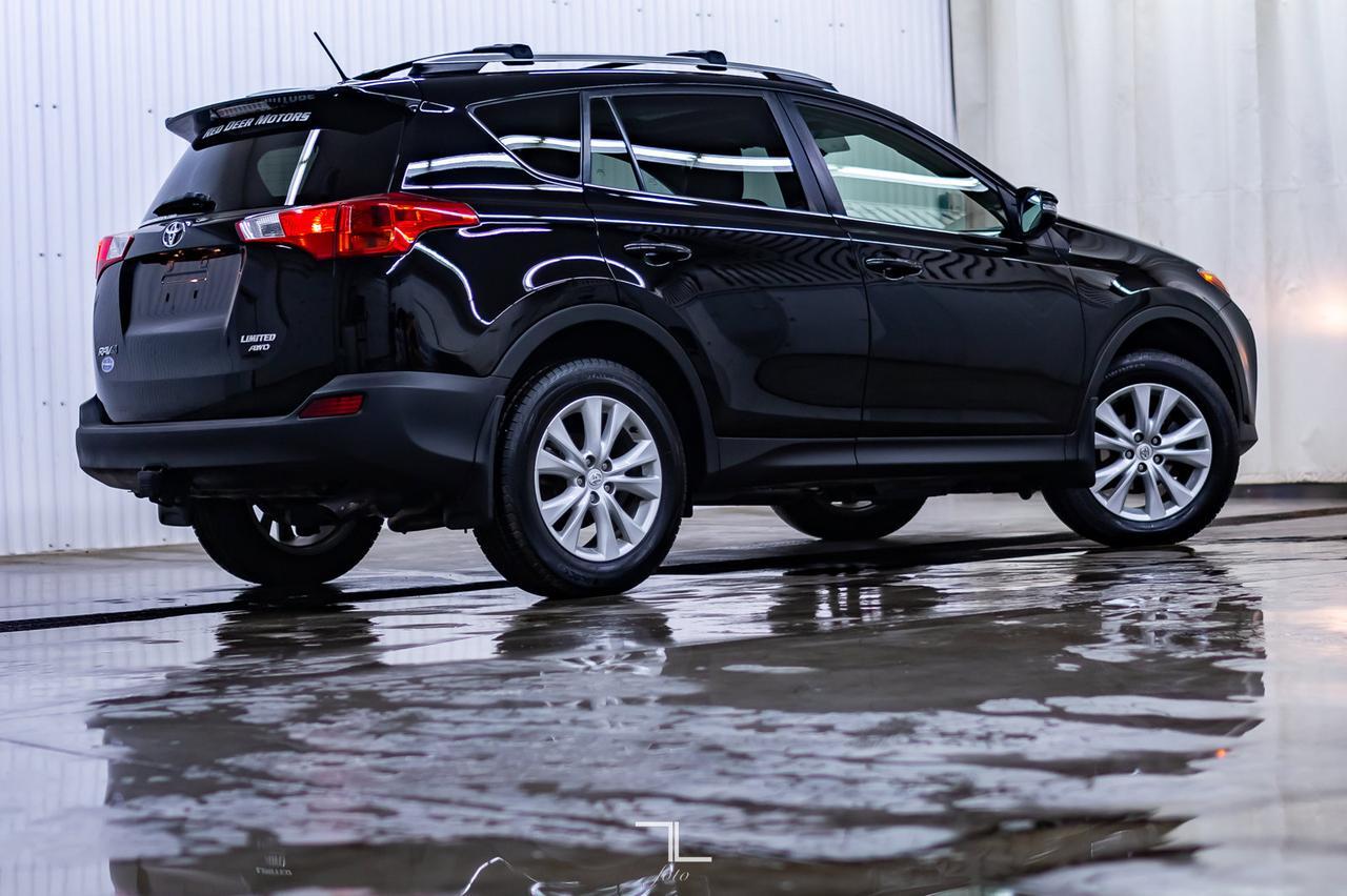 2015 Toyota Rav4 AWD Limited Leather Roof Nav BCam Red Deer AB