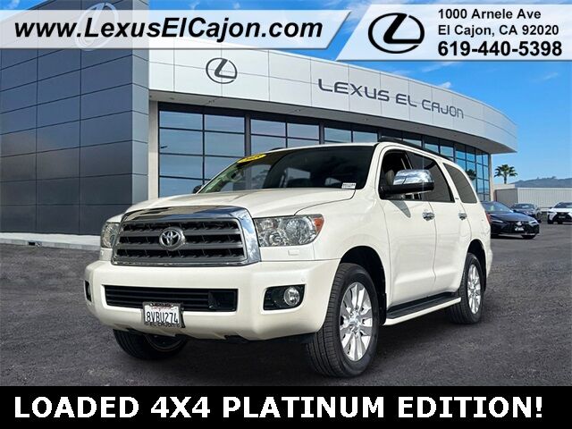 2015 Toyota Sequoia Platinum San Diego County CA