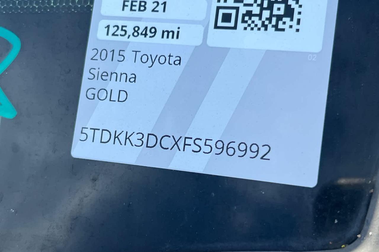 2015 Toyota Sienna LE Roseville CA