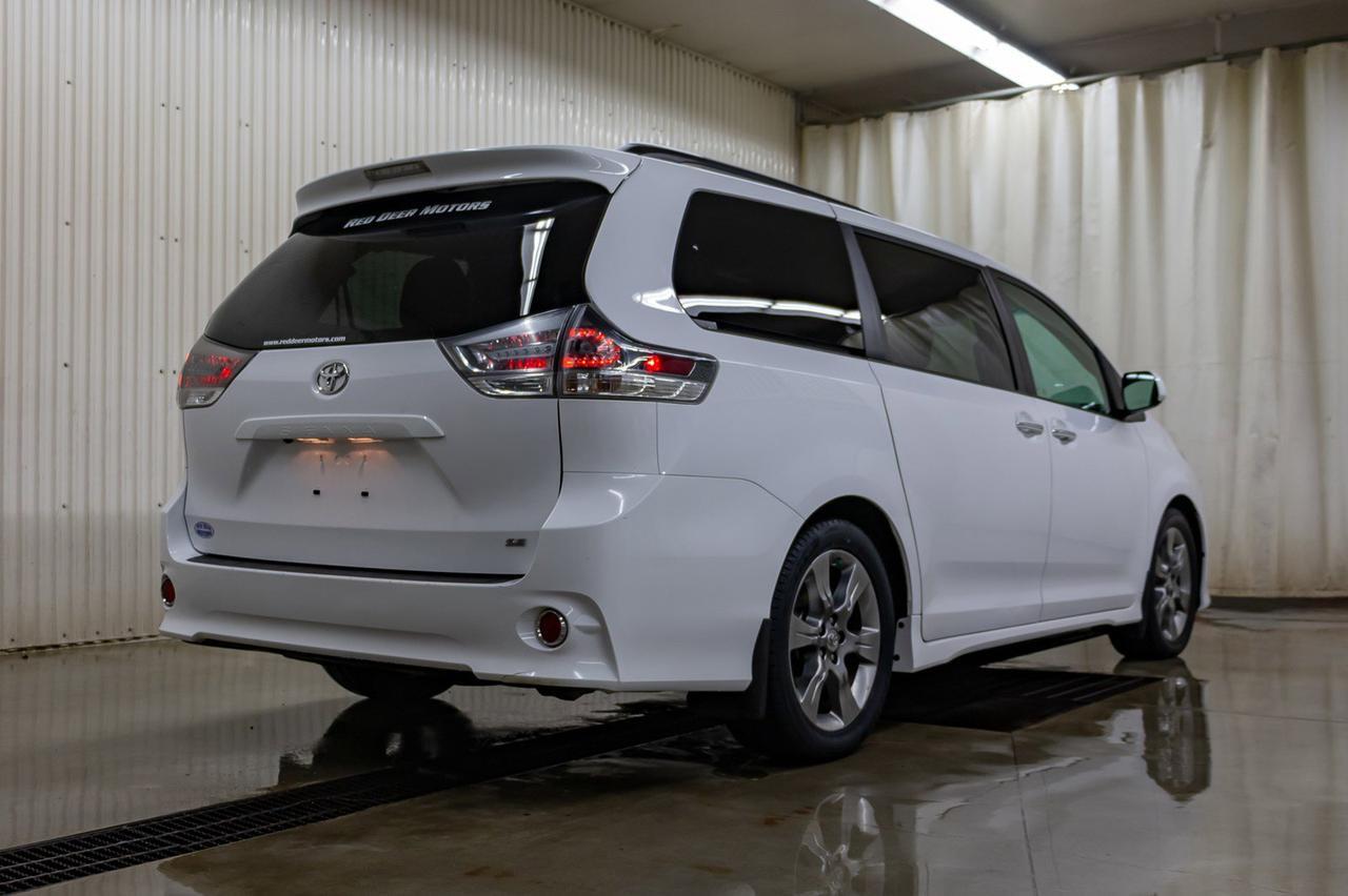 2015 Toyota Sienna SE Leather Roof Nav DVD Red Deer AB