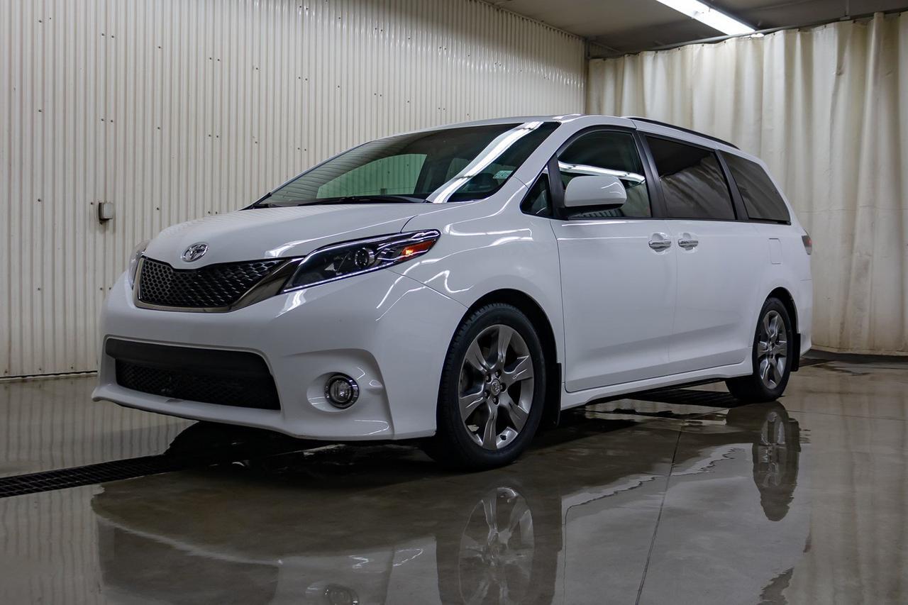 2015 Toyota Sienna SE Leather Roof Nav DVD Red Deer AB