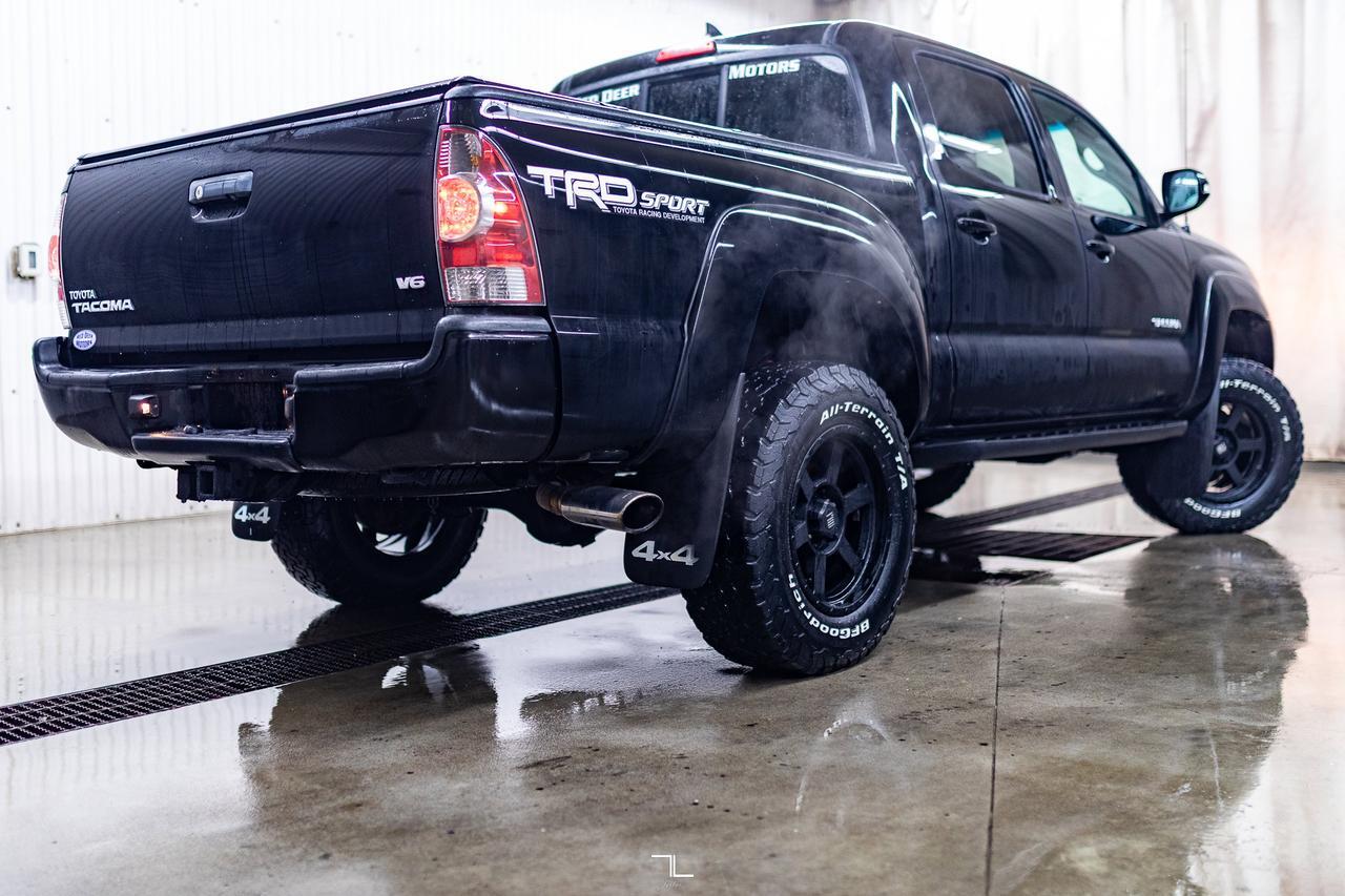 2015 Toyota Tacoma 4x4 Crew Can TRD Sport Manual BCam Red Deer AB