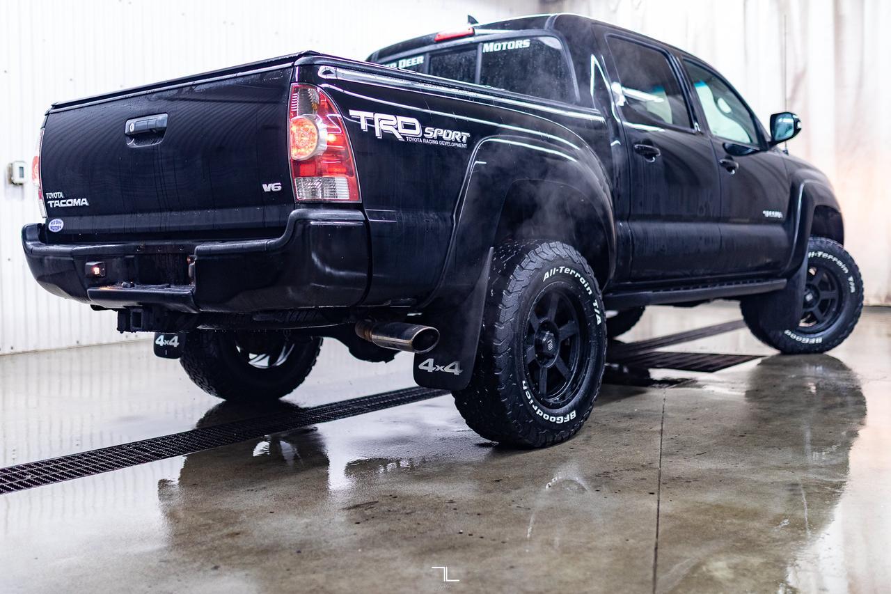 2015 Toyota Tacoma 4x4 Crew Can TRD Sport Manual BCam Red Deer AB