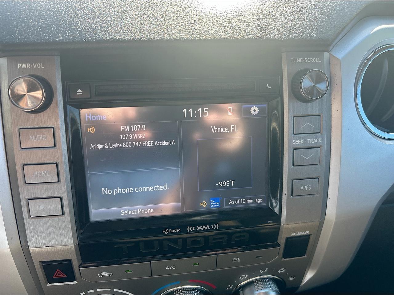 2015 Toyota Tundra 2WD Truck Double Cab 5.7L V8 6-Spd AT SR5 Venice FL