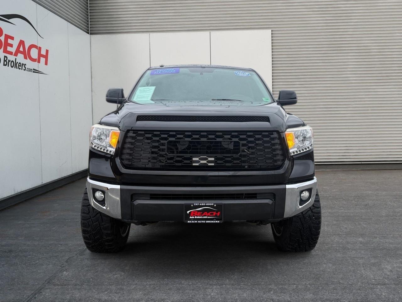 2015 Toyota Tundra 4WD Truck LIMITED, RUNNING BOARDS, TOW PACKAGE, SUNROOF, HEATED SEATS, KEYLESS ENTRY, BLUETOOTH, POWER/HEATED MIRRORS, BED LINER, LIFTED, OFF ROAD WHEELS, BACKUP CAMERA, CLEAN CARFAX, LOW MILES! Norfolk VA