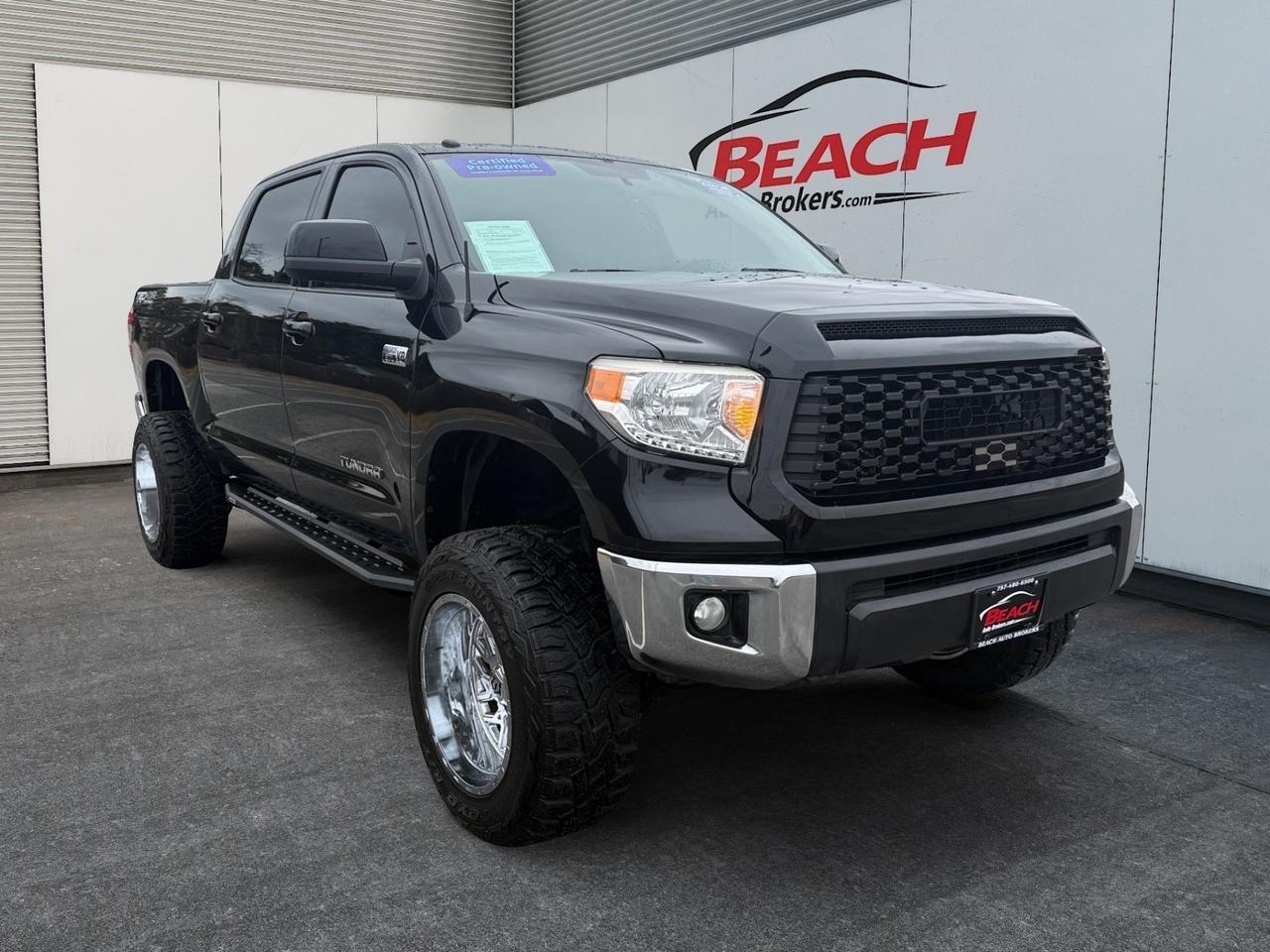 2015 Toyota Tundra 4WD Truck LIMITED, RUNNING BOARDS, TOW PACKAGE, SUNROOF, HEATED SEATS, KEYLESS ENTRY, BLUETOOTH, POWER/HEATED MIRRORS, BED LINER, LIFTED, OFF ROAD WHEELS, BACKUP CAMERA, CLEAN CARFAX, LOW MILES!
