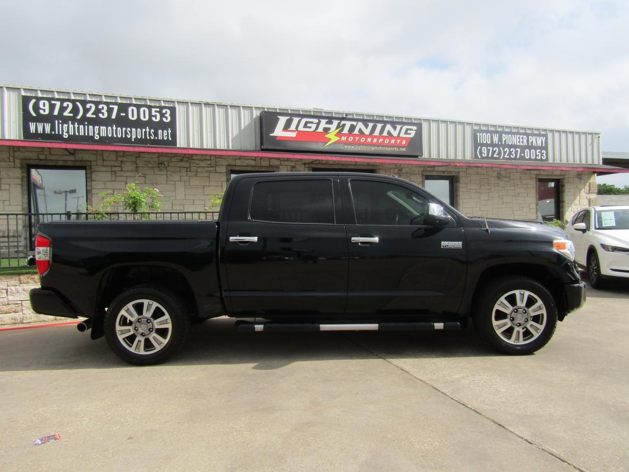 2015 Toyota Tundra CrewMax 5.7L FFV V8 6-Spd AT Platinum (Natl) Grand Prairie TX
