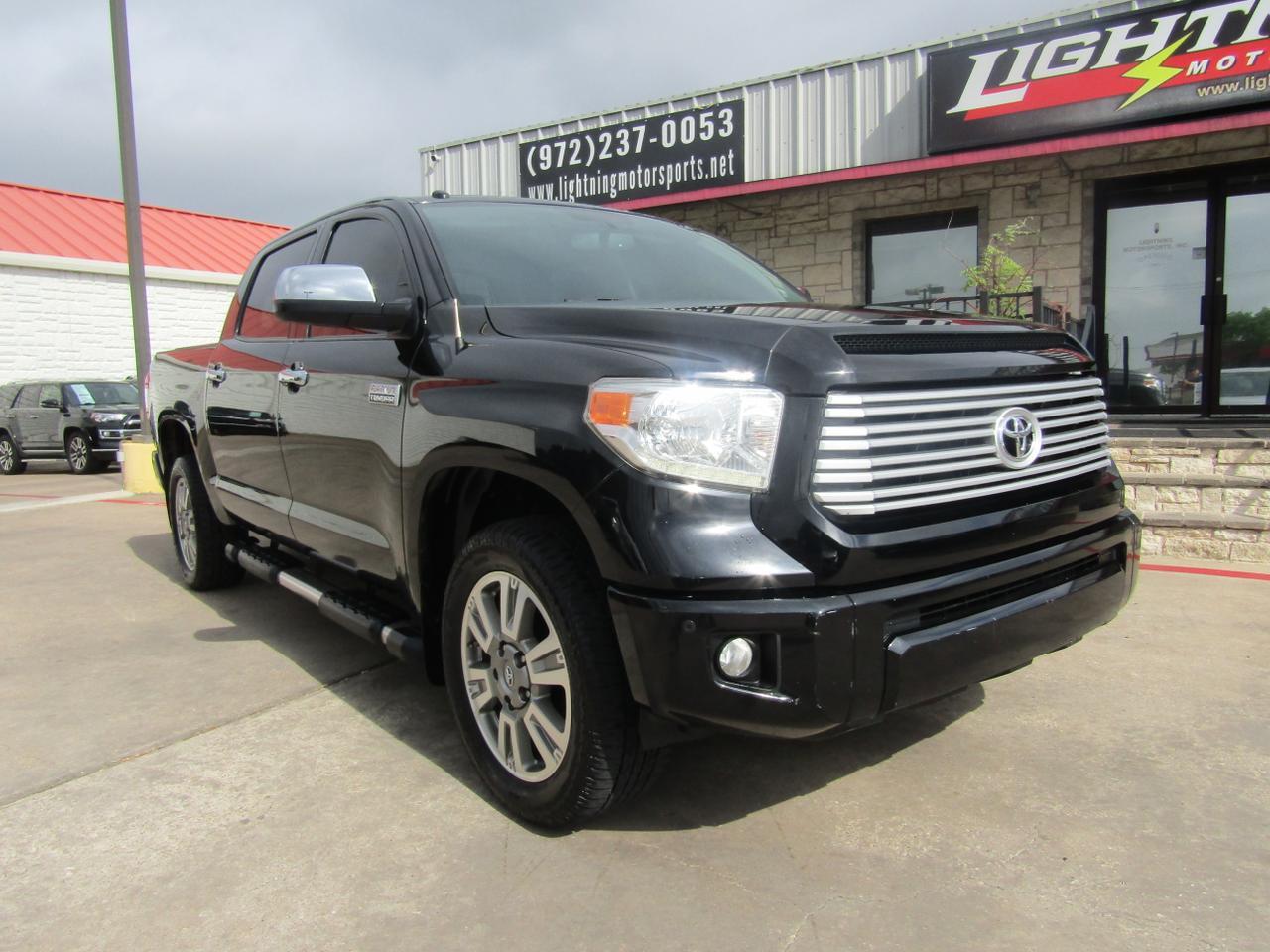 2015 Toyota Tundra CrewMax 5.7L FFV V8 6-Spd AT Platinum (Natl) Grand Prairie TX