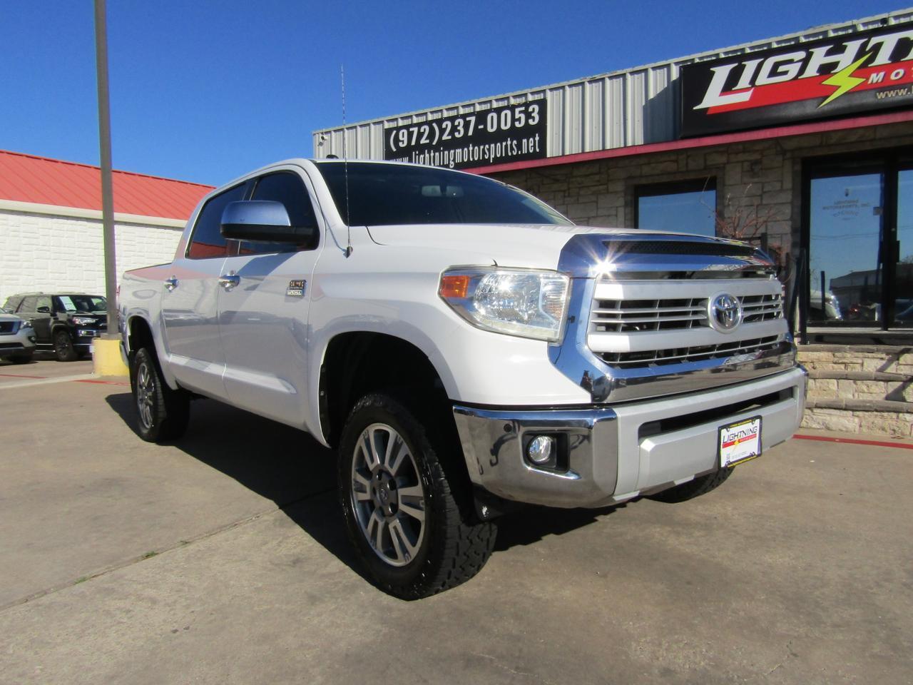 2015 Toyota Tundra CrewMax 5.7L V8 6-Spd AT Platinum (Natl) Grand Prairie TX