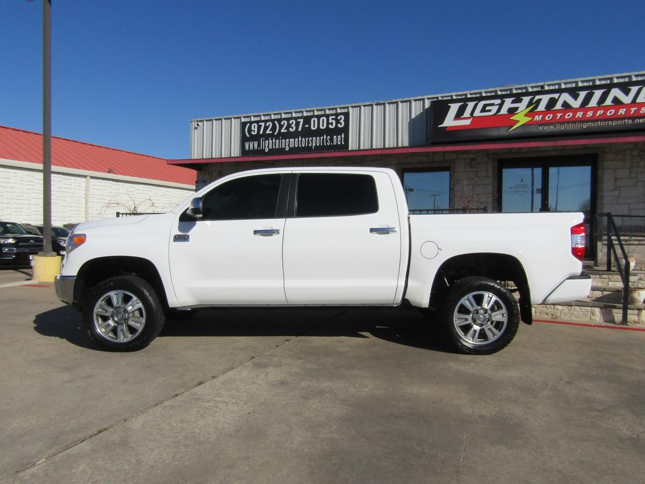2015 Toyota Tundra CrewMax 5.7L V8 6-Spd AT Platinum (Natl) Grand Prairie TX