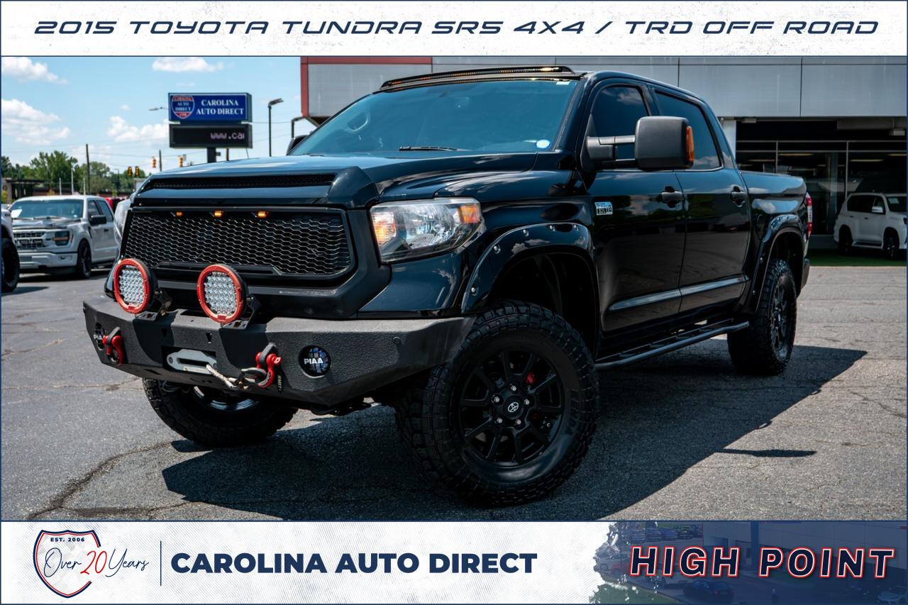 2015 Toyota Tundra SR5 4X4 / TRD Off Road / 5.7L V8 / Upgrades!