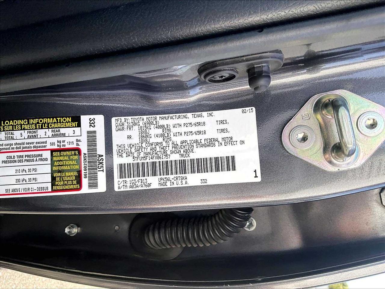 2015 Toyota Tundra SR5 Roseville CA