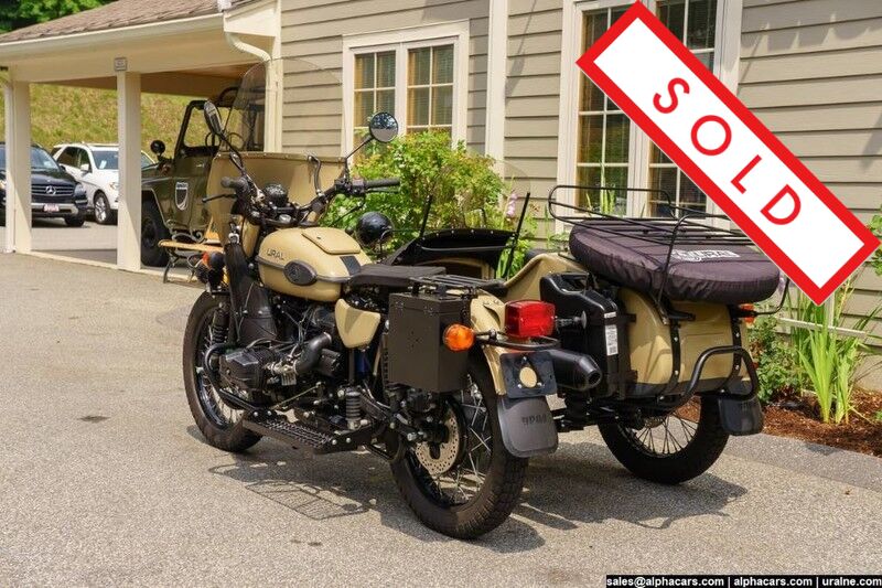 2015 Ural Gear Up 2WD Pustinja Custom Boston MA