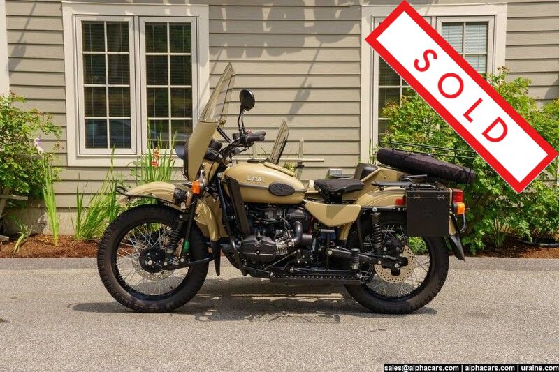 2015 Ural Gear Up 2WD Pustinja Custom Boston MA