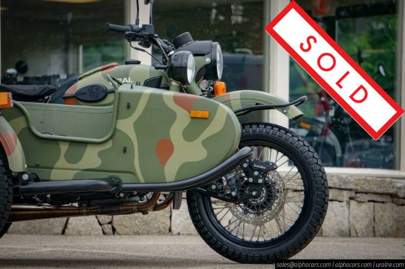2015 Ural Gear Up Woodland Camouflage Boston MA