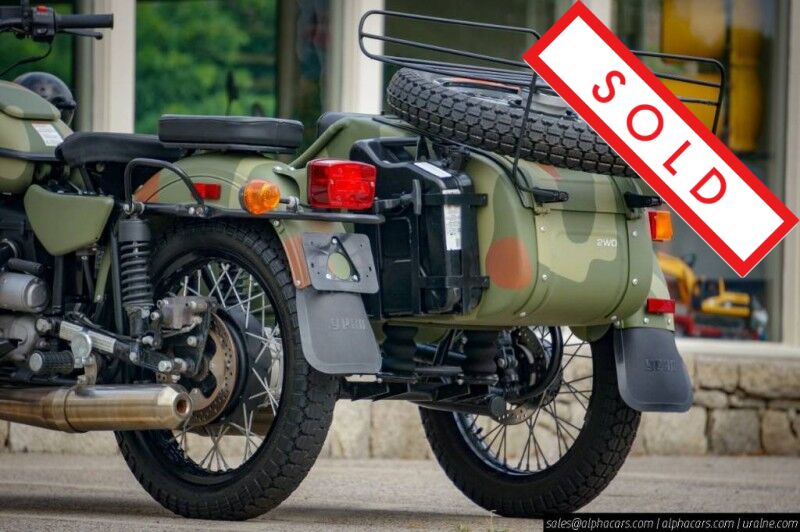 2015 Ural Gear Up Woodland Camouflage Boston MA