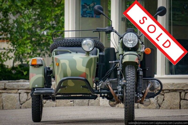 2015 Ural Gear Up Woodland Camouflage Boston MA