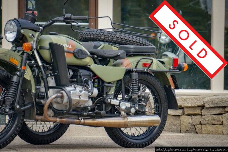 2015 Ural Gear Up Woodland Camouflage Boston MA