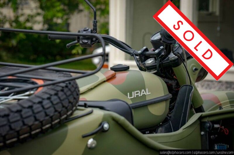 2015 Ural Gear Up Woodland Camouflage Boston MA