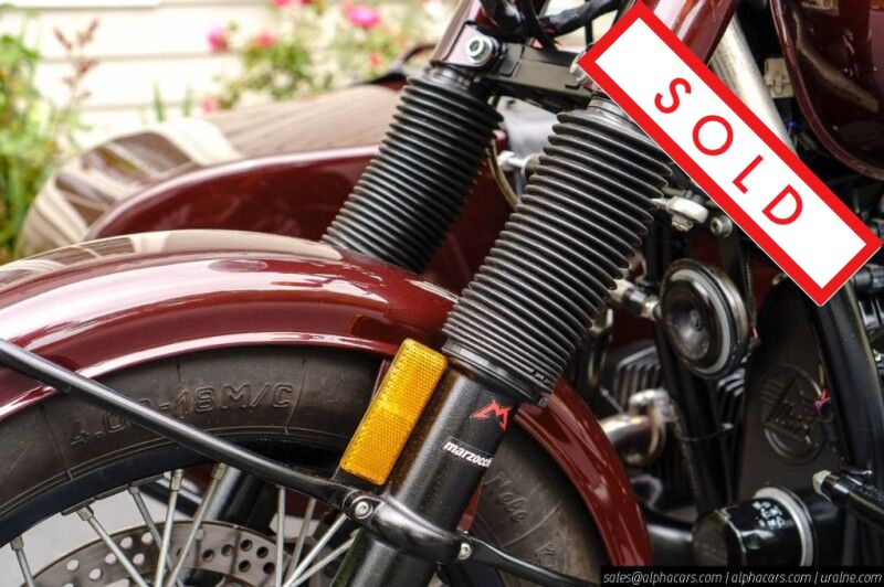 2015 Ural M70 Burgundy Custom Boston MA