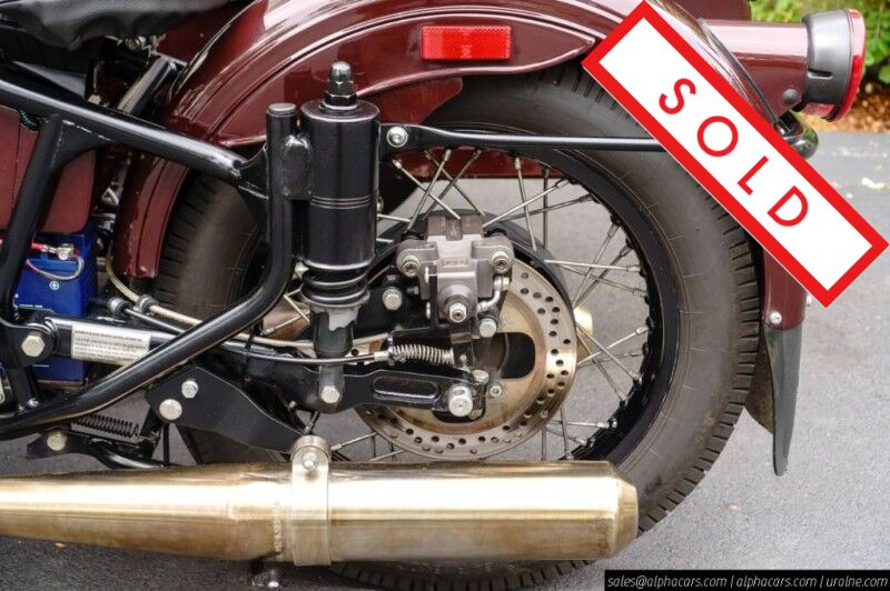 2015 Ural M70 Burgundy Custom Boston MA