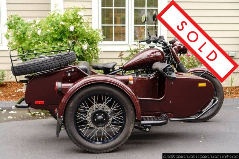 2015 Ural M70 Burgundy Custom Boston MA