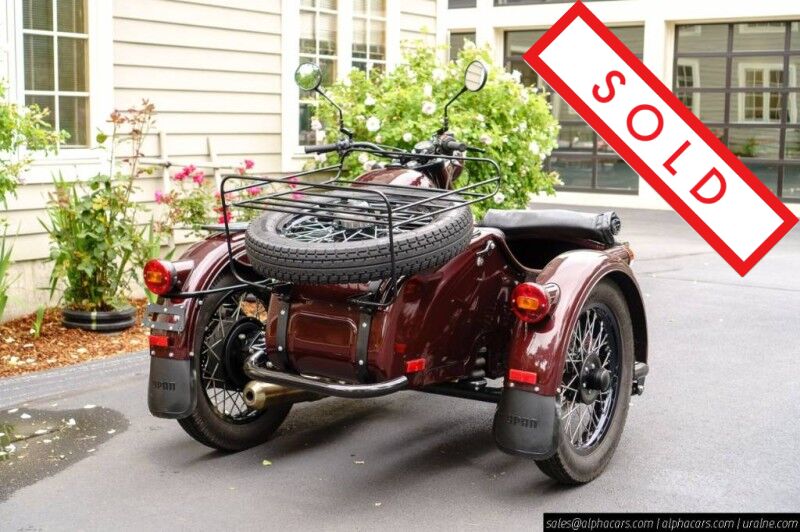 2015 Ural M70 Burgundy Custom Boston MA