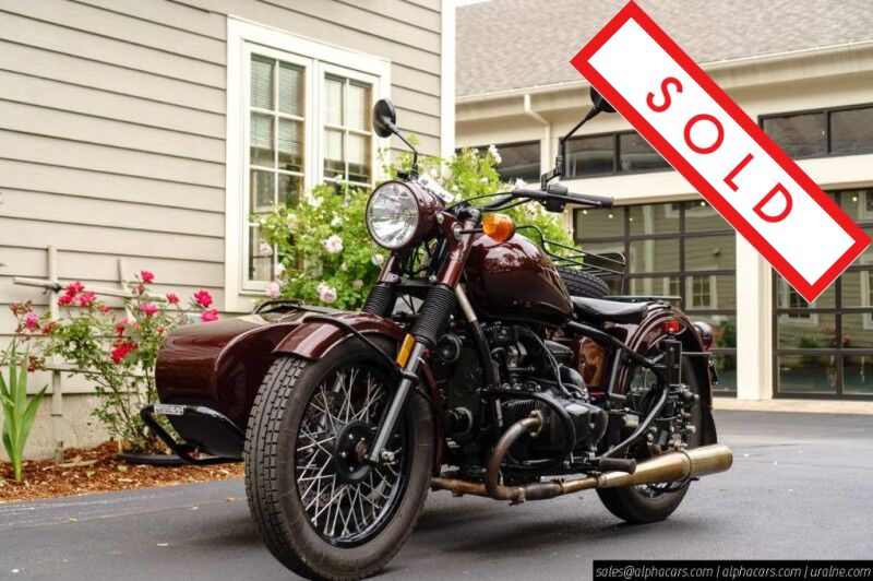 2015 Ural M70 Burgundy Custom Boston MA